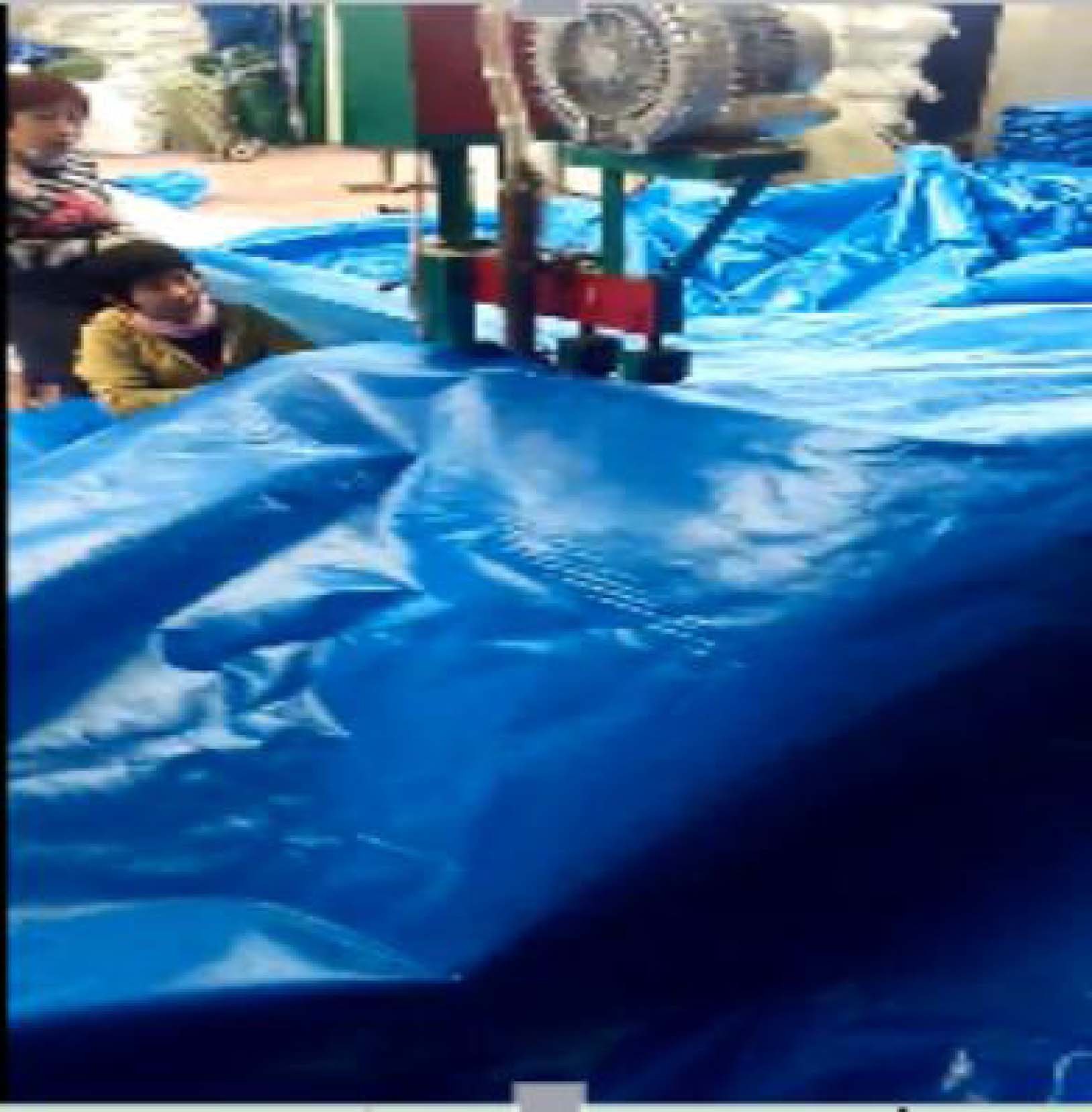 tarpaulin welding machine