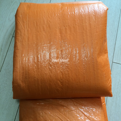 Orange Color 8x8 Mesh   PE Enclosure  Insulated Tarp/Waterproof Insulated Tarp