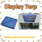 UV Resistant  6*8FT HD Silver  Tarp   Storage Tarp Packed With The Display Box For Promoting