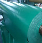 Green Color Large Jumbo Load Tarp  Small Jumbo Load Vinyl Tarp with Logo