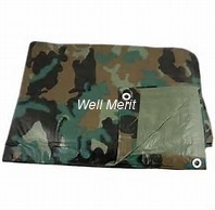 PE Material Camoflague Tarpaulin/Military Tarpaulin/Hunting Tent Camo Tarpualin