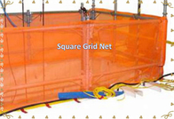 Orange Color  Square Grid Net   Square Netting Square Mesh Netting