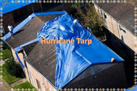 Waterproof Roofing Blue  Tarps  Hurricane Tarps Cover Multi-purpose  Poly Tarps