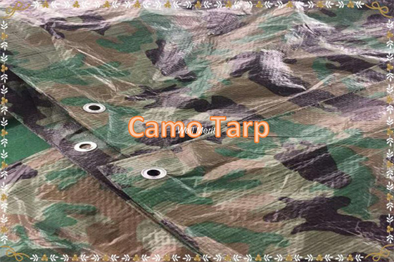 4MIL-8MIL   Shelter Camo Tarp Cover Camoflague Polyethylene Tarpaulin