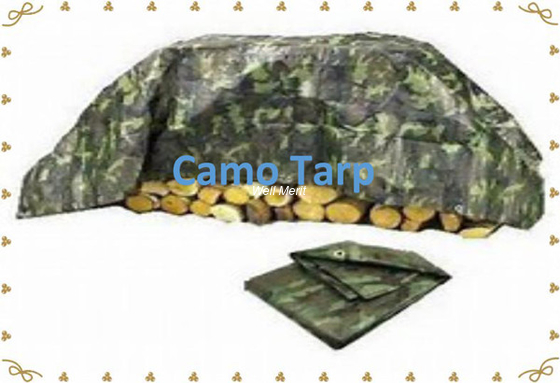 4MIL-8MIL   Shelter Camo Tarp Cover Camoflague Polyethylene Tarpaulin