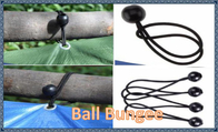Ball Bungee Cord  Toggle Elastic Loop Tarp Die Down  For Tarpaulin Use