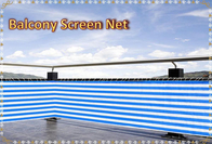 Blue/White Balcony Net Balcony Screen Privacy Protection Screen Net