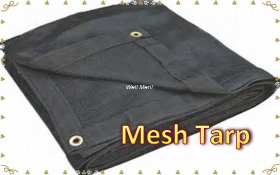 Black Mesh Tarp /  Mesh  Truck Tarps  /Traier  Mesh Tarp