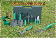 Multi  Purpose Garden Tools Toolbox Gardening Tool Set (10PCS)