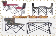 Portable Cheap Outdoor  Chair+  Table Set  For Camping ,Beach, Fishing