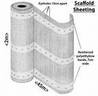 Plastic Scaffolding Sheet  Scaffolding  Tarpaulin PE Scaffolding