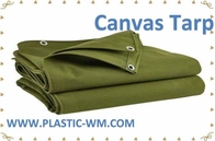 Heavy Duty Waterproof  Canvas Fabric  Canvas Tarpaulin Canvas Tarp