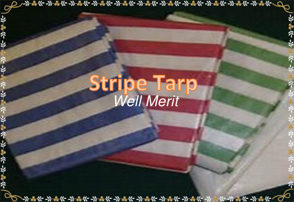 Stripe Color Poly Tarp Brown Tarp Yellow Tarp Orange Tarp With Grommets