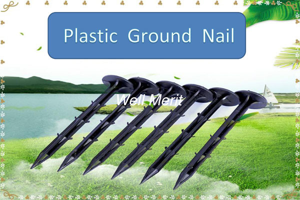 Plastic Nails Plastic Ground Pegs Plastic Ground Cover  Nails