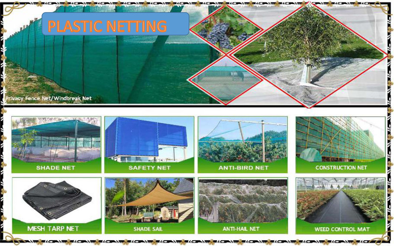 50g/m2250g/m2 Scaffold Debris Netting Mesh Tarp Constructon Raschel Shade Net